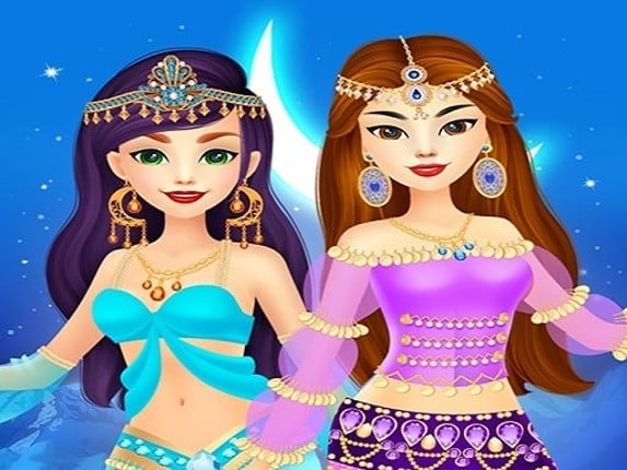 Arabian Princess Dress Up Game Game Cover