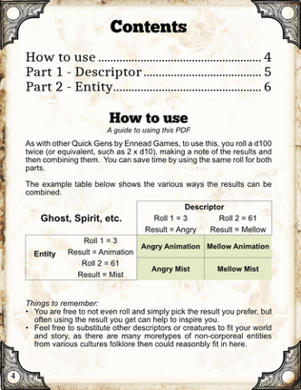 Creature Concepts 12 - Ghosts and Spirits Image