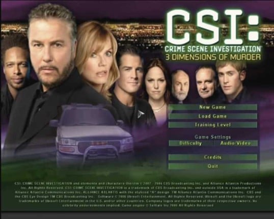 CSI: 3 Dimensions of Murder Image