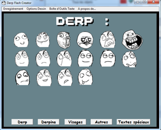 Derp Flash Creator screenshot