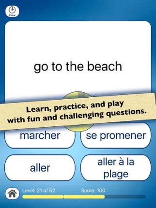 French Vocabulary Practice screenshot