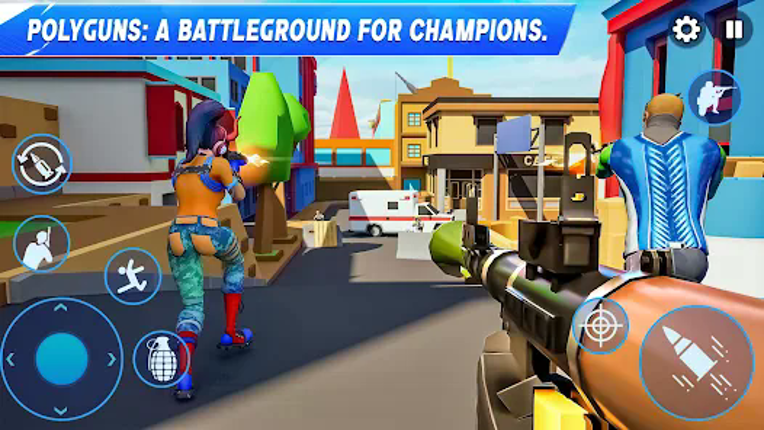 PolyGuns FPS - Shooter Strike Image