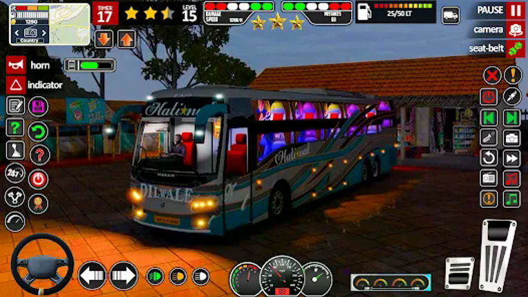 Offroad Bus Journey Bus Game screenshot