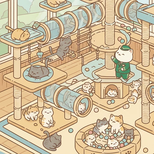 Games like Idle Cat Hotel - Cozy Games