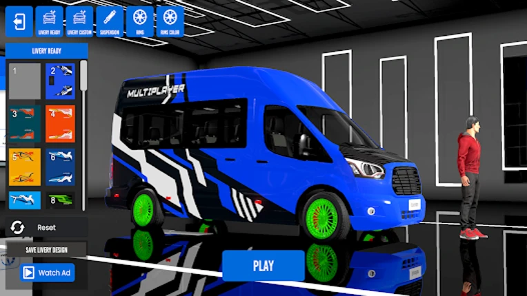 Europe Van Simulator Image