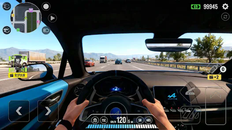 Traffic Car: Highway Driving screenshot