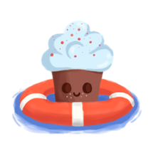 cupcake boating Image