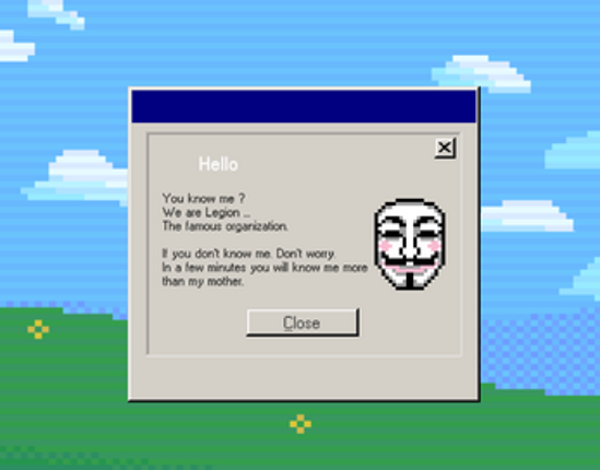 Hacked Image