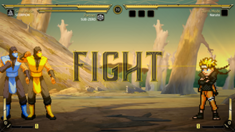 MK vs NARUTO (fan project) screenshot