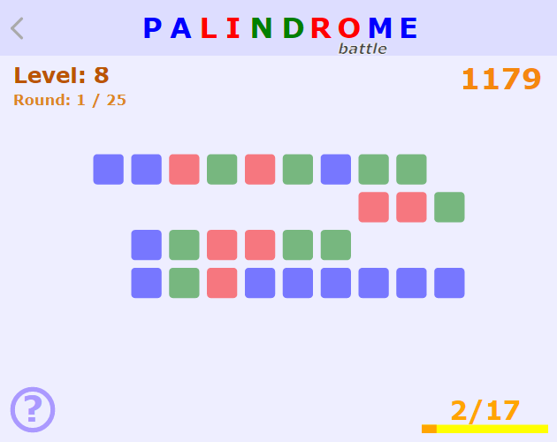 Games like Palindrome battle