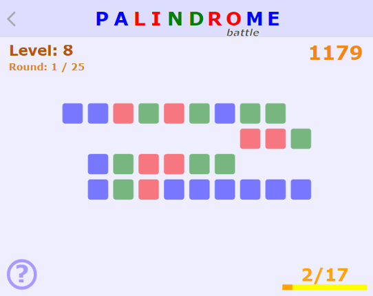 Palindrome battle Image