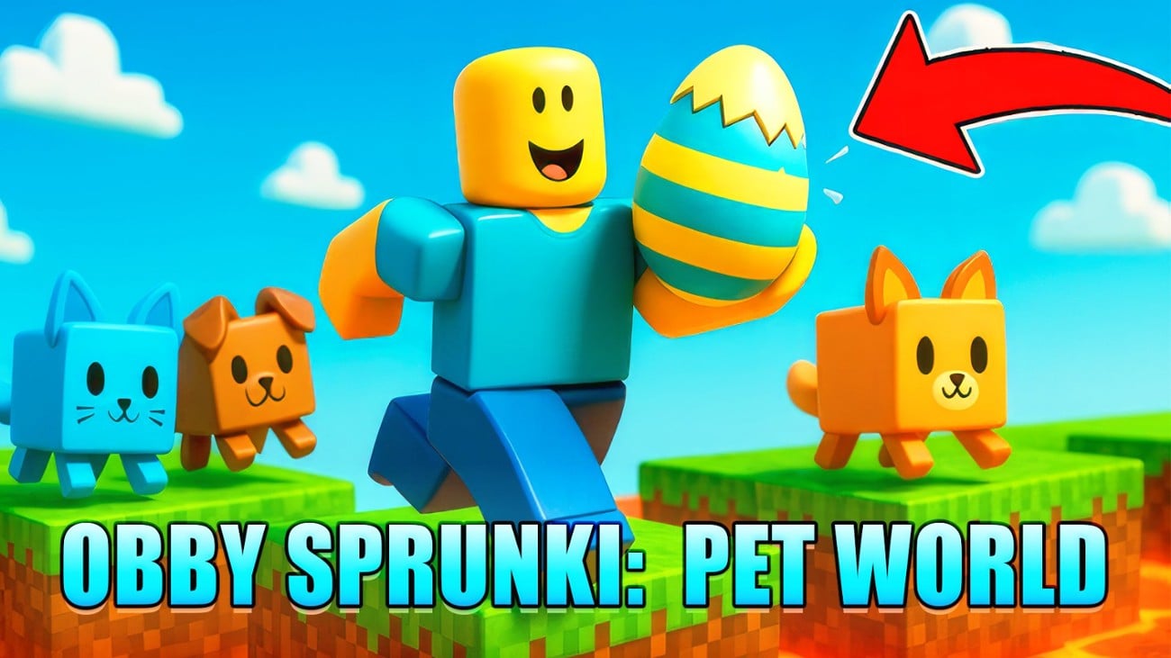 Games like Obby Sprunki: Pet World