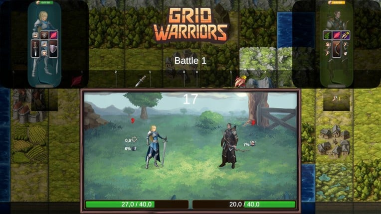 Grid Warriors: Battles screenshot