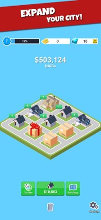 Merge City - Idle Click Tycoon screenshot