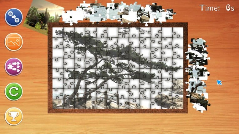 Mr Rabbit's Jigsaw Puzzle screenshot