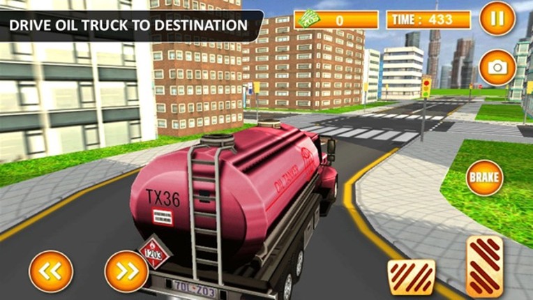 Oil Truck Transporter screenshot