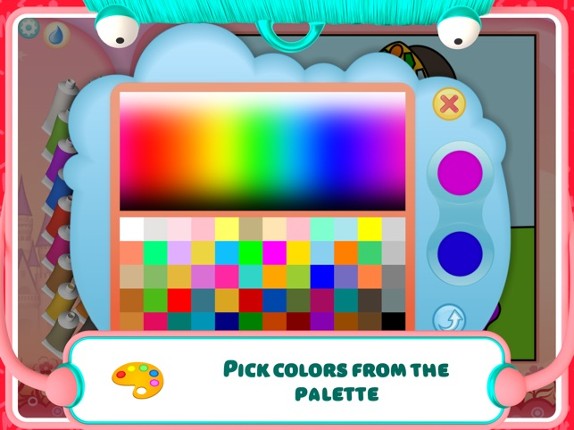 Pretty Princess Coloring Book screenshot