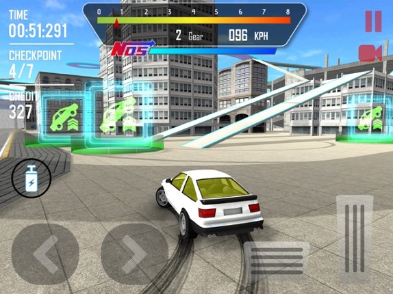 Race Car Mission City Driving Image