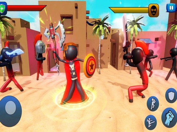 Stickman Fighting Shadow Ninja screenshot