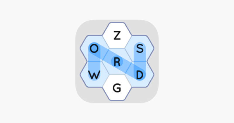Word Search Hexagons Image