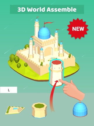 3D World Puzzle - Jigsaw 3D screenshot