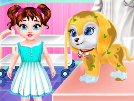 Baby Taylor Puppy Care Game Cover