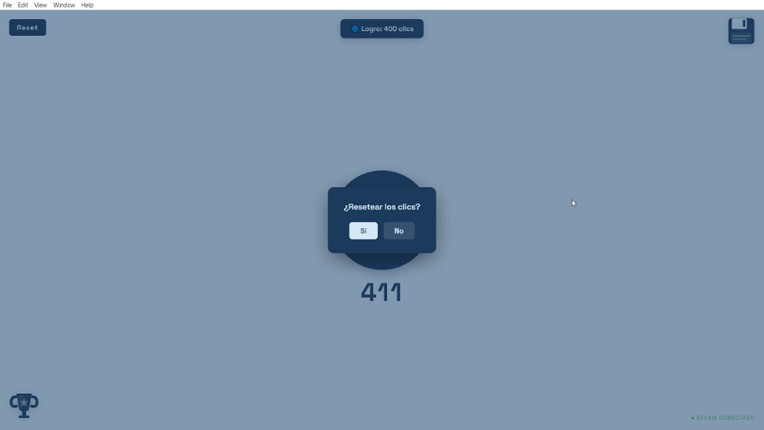 Blue Clicker screenshot