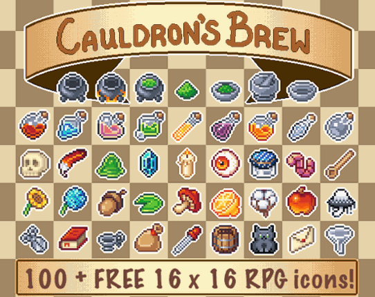 Cauldron's Brew 16x16 Icons Image