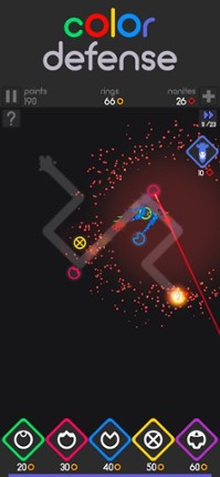 Color Defense - A TD Puzzler screenshot