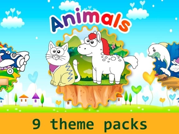 Coloring games for kids 3 year Image