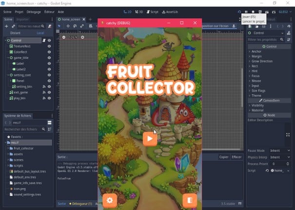 Fruit collector Game Cover