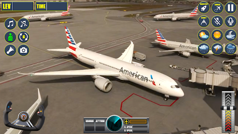 Real Airplane Flying Sim 3D Image