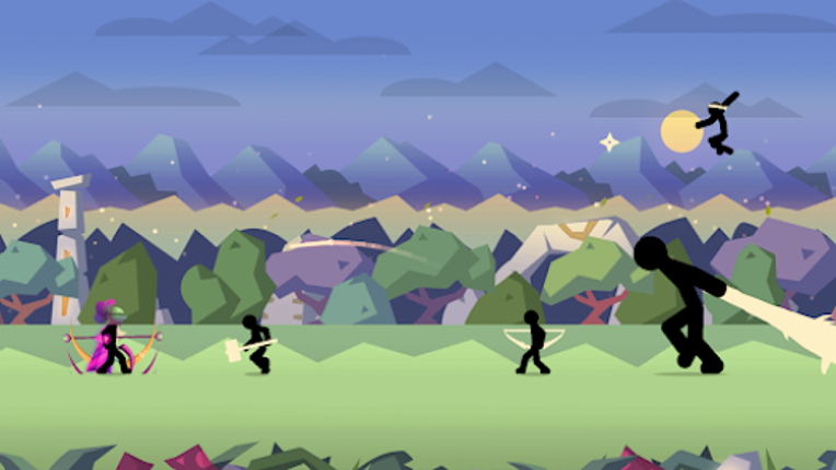 Stick Fight: Shadow Archer screenshot