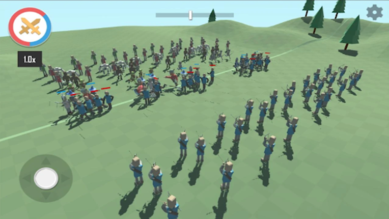 Stick Epic War Simulator RTS screenshot