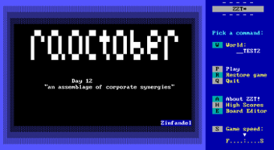 raoctober day 12 - "an assemblage of corporate synergies" Image