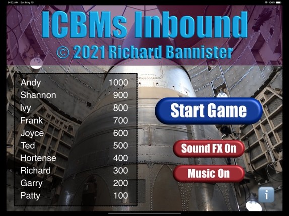 ICBMs Inbound screenshot