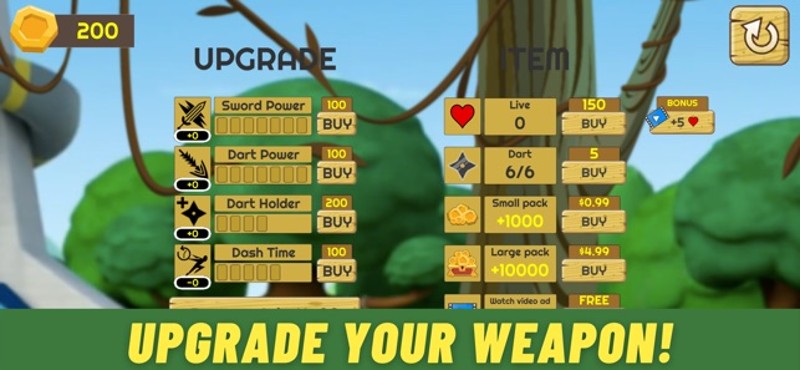 Jungle Ninja Adventure screenshot