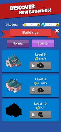 Merge City - Idle Click Tycoon screenshot
