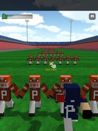 Pixel Football 3D screenshot