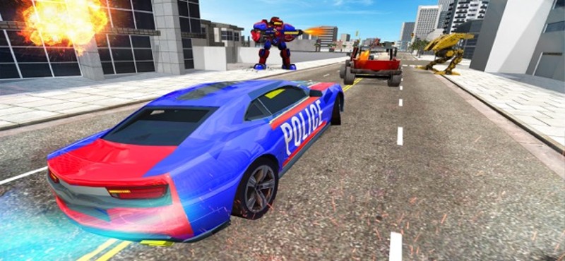 Police Robot Car Hero screenshot