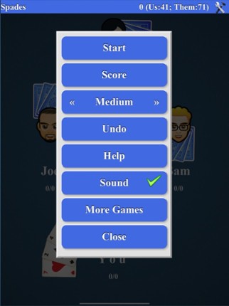 Spades Card Game* screenshot