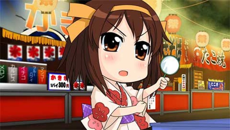 Suzumiya Haruhi-chan no Mahjong screenshot