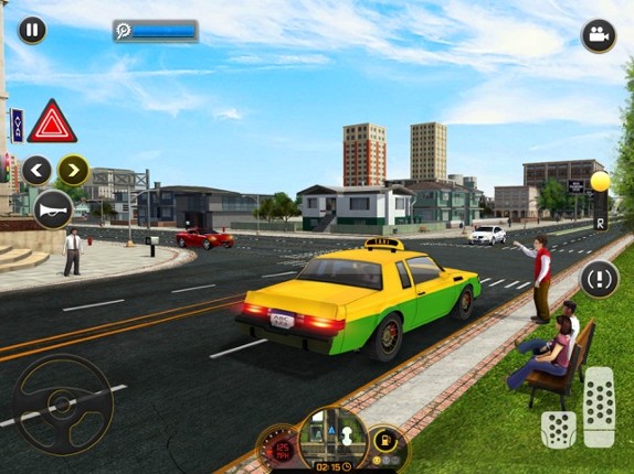 Taxi Driver 3D Image