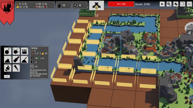 Tilescape Defense screenshot
