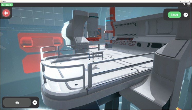 Xemo: Robot Sim screenshot