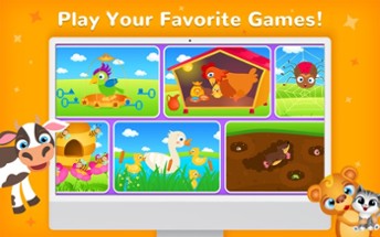 123 Kids Fun Animal Games Image