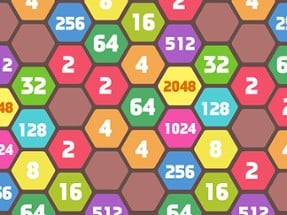 2048 Hexa Merge Block Image