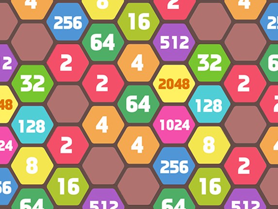 2048 Hexa Merge Block Game Cover