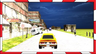 Adventurous Ride of Fastest Car in Zombie City Image