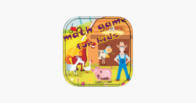 Animal Farm Math Game for kids Image